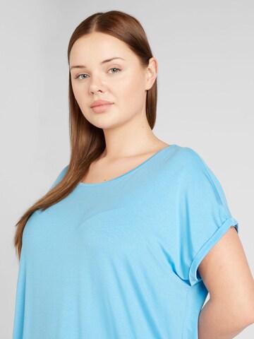 T-shirt 'AYA' Vero Moda Curve en bleu