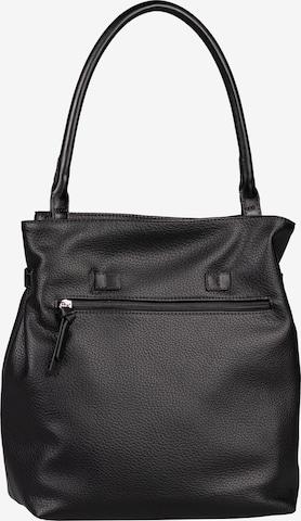 TOM TAILOR Shoulder Bag 'Naida' in Black