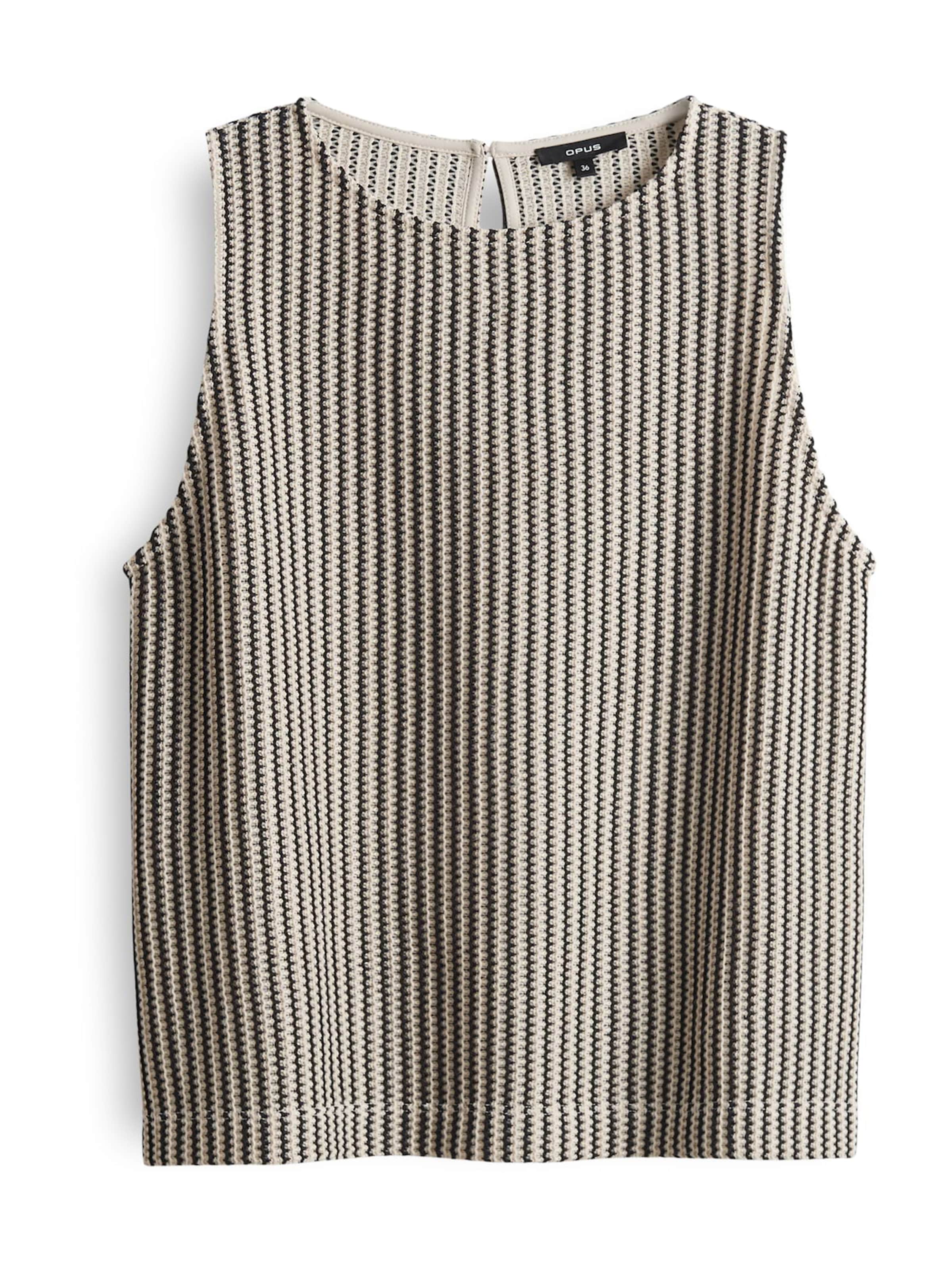 OPUS Topp 'Isolchen', värv must: eest vaates