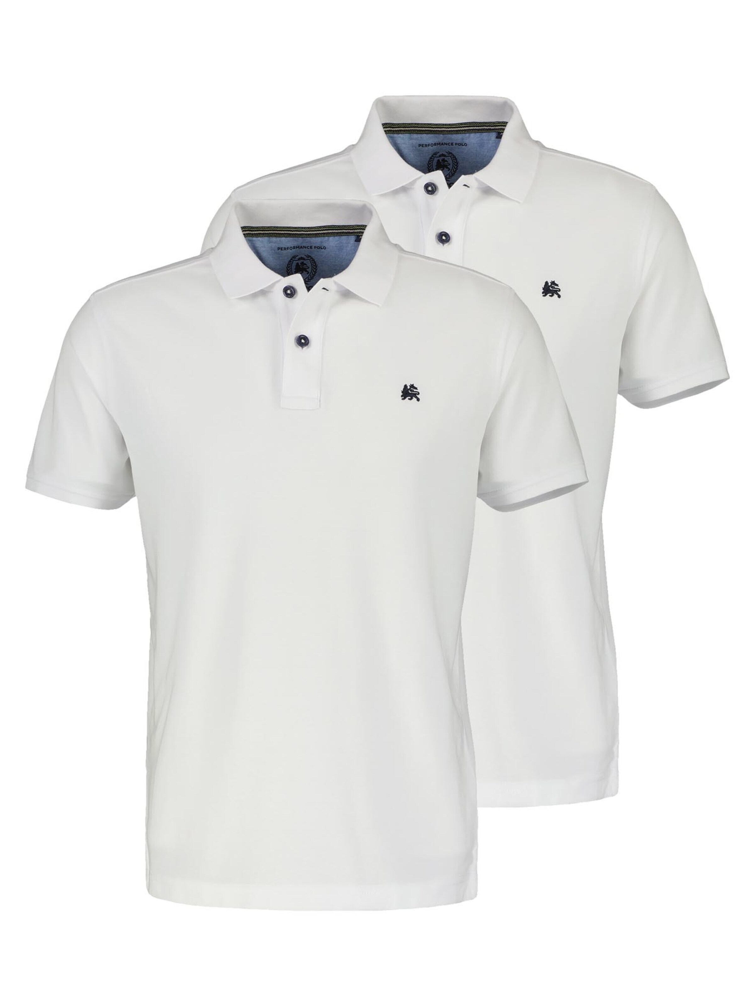 LERROS Shirt 'Basic'‌ in Weiß: Vorderseite