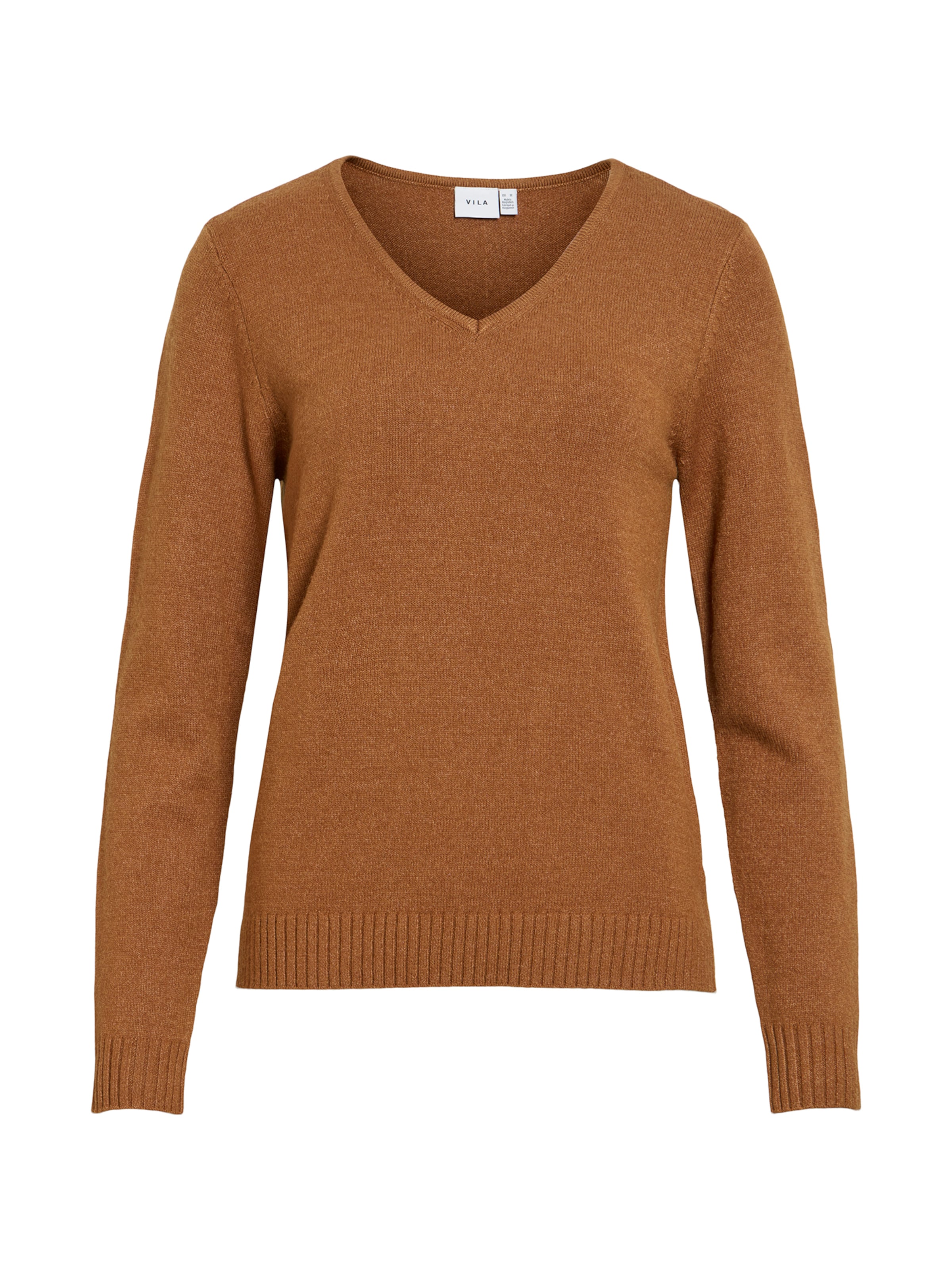 VILA Pullover 'VIRil' in XS in karamell, Produktansicht