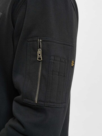 Sweat-shirt ALPHA INDUSTRIES en noir