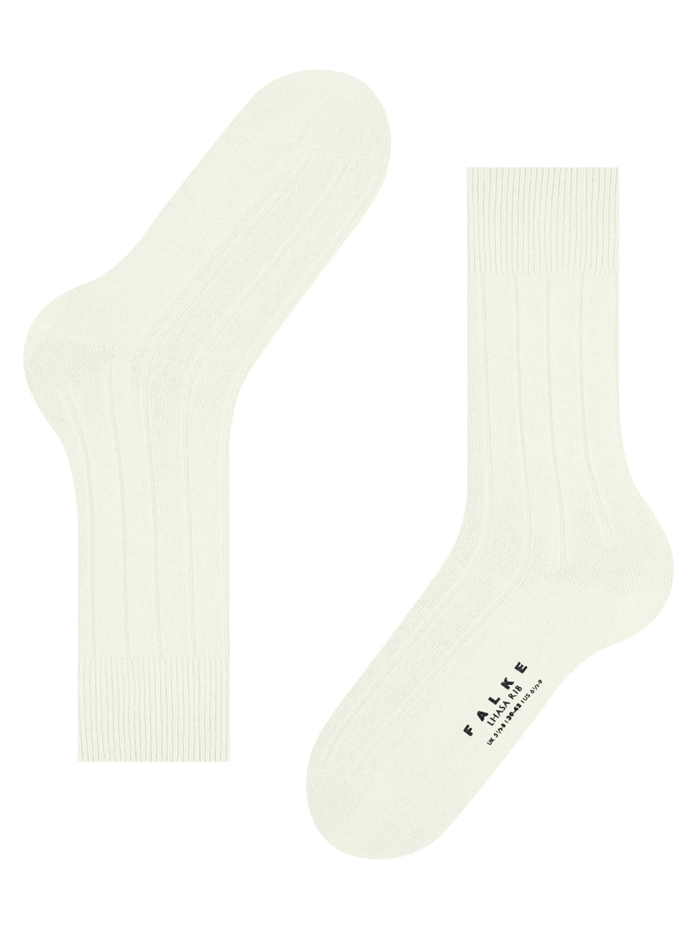 FALKE Socks 'Lhasa Rib' in White