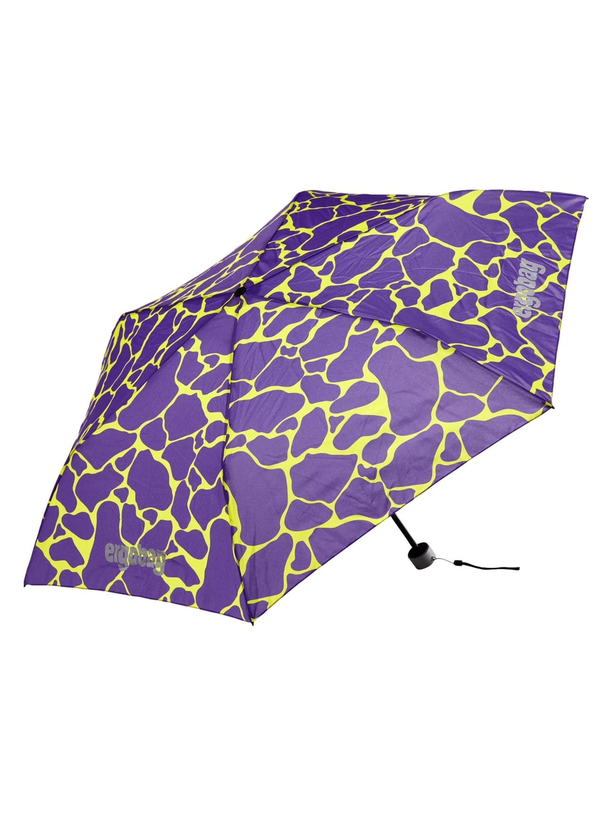 ergobag Umbrella 'Regenschirm Regenschirm' in Purple: front