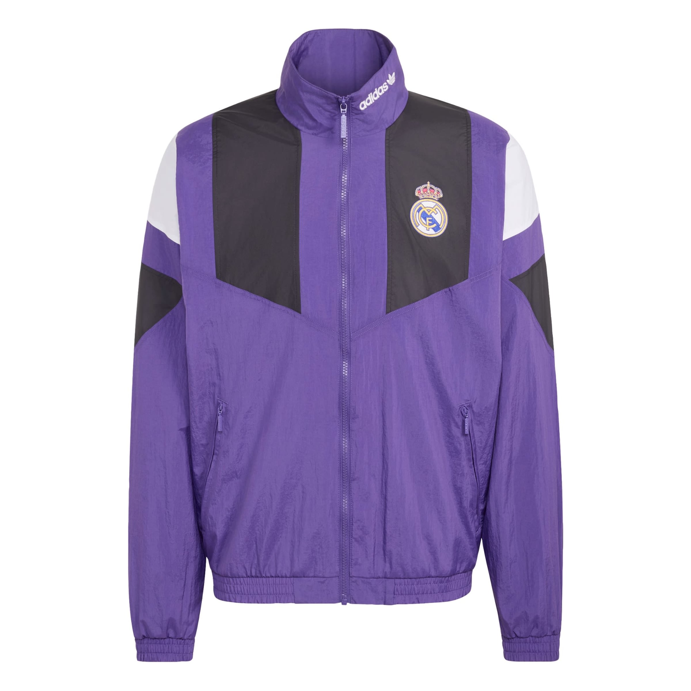 ADIDAS PERFORMANCE - Casaco de treino 'Real Madrid EQT' em roxo: frente