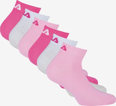 FILA Socken in 35-38 in pink / weiß, Produktansicht