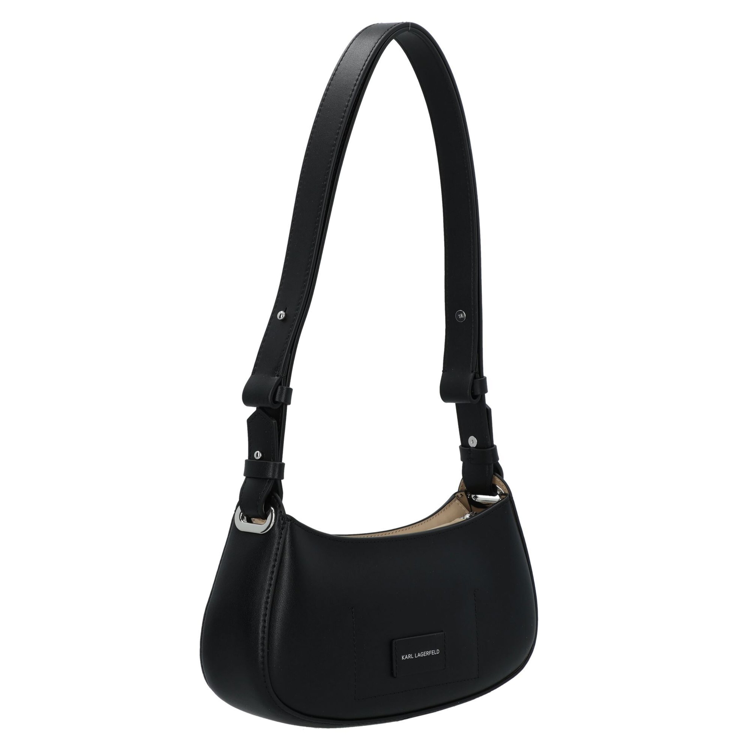 Karl Lagerfeld Schultertasche in Schwarz
