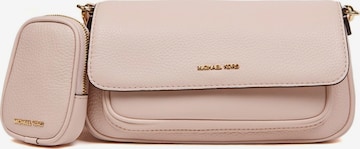 Michael Kors - Bolso de hombro 'Jet Set Travel Small Flap Crossbody With Tech Attachment' en rosa: frente