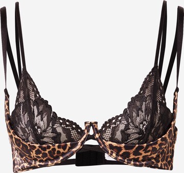 Soutien-gorge 'Ellie' Hunkemöller en noir : devant