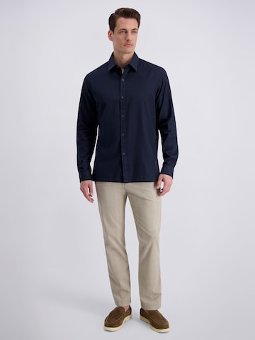 PIERRE CARDIN Regular fit Button Up Shirt in Blue