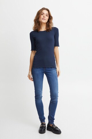Fransa Shirt in Blue