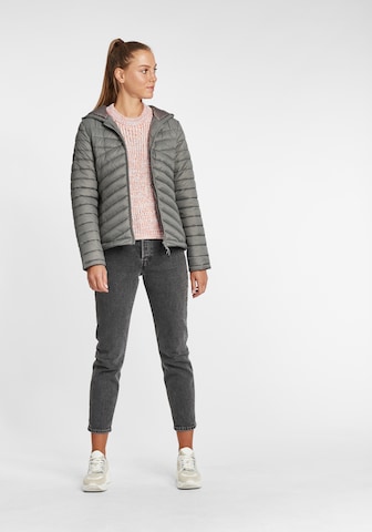 Oxmo Steppjacke 'QuelIa' in Grau