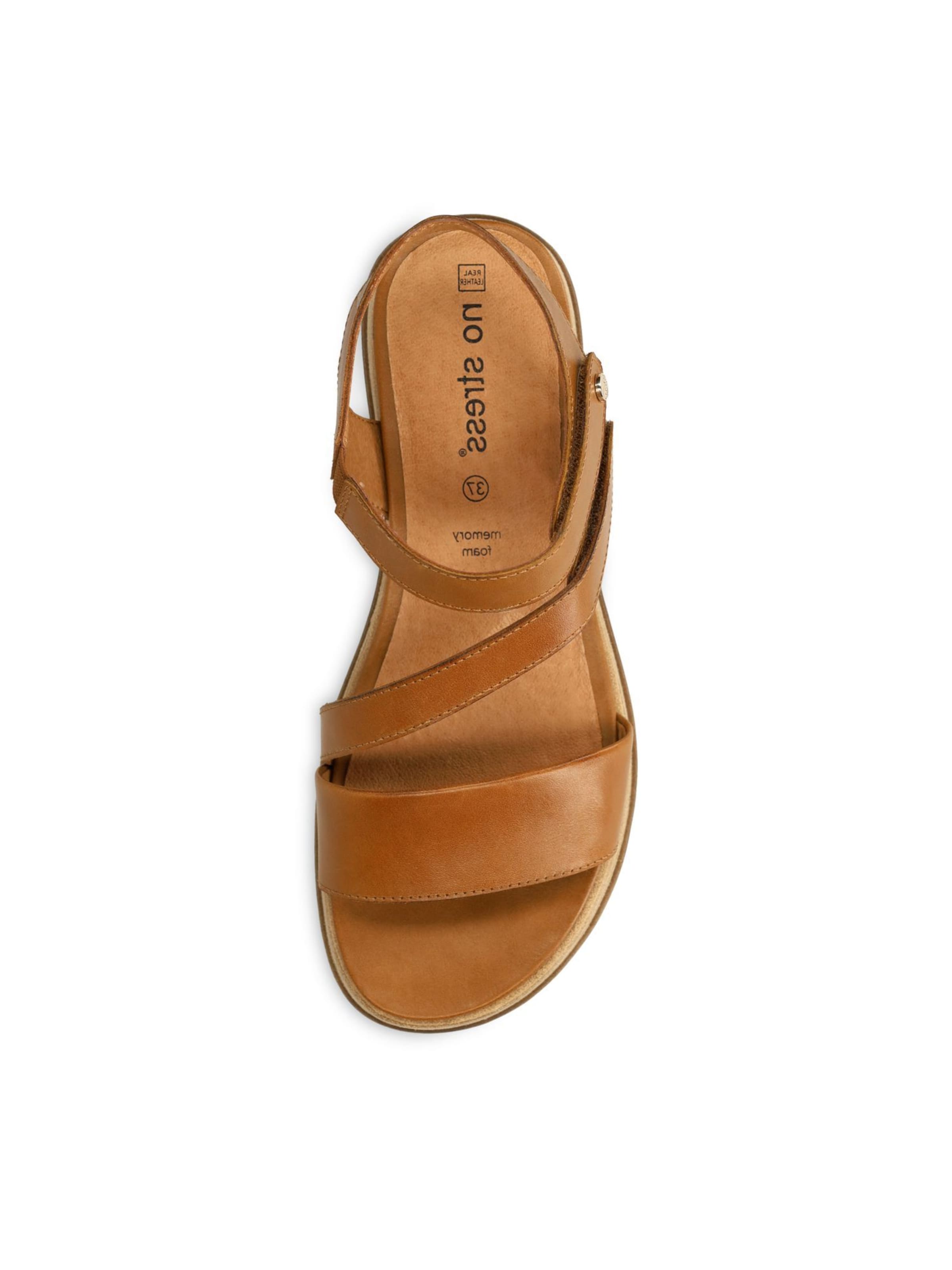 no stress Sandalen met riem in Bruin
