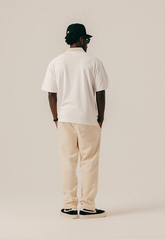 BLKVIS Zúžený Kalhoty – bílá