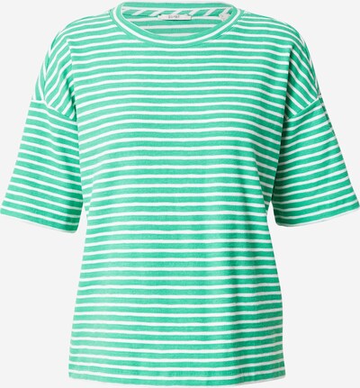 ESPRIT Koszulka w kolorze trawa zielona / białym, Podgląd produktu