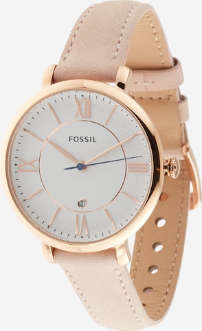 FOSSIL Analoog horloge 'ES3988' in Roze: voorkant