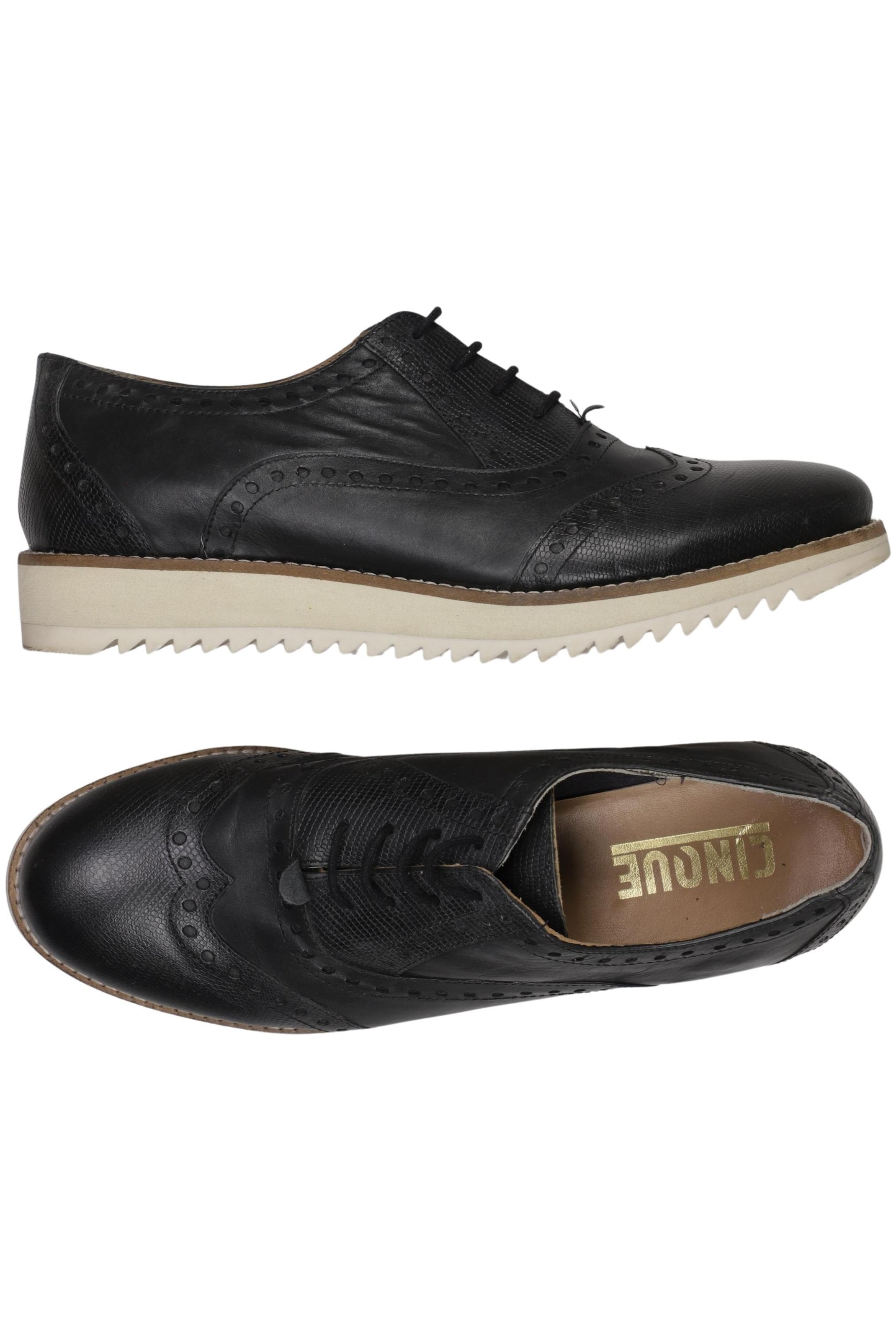 CINQUE Halbschuh 40 in Schwarz: Vorderseite