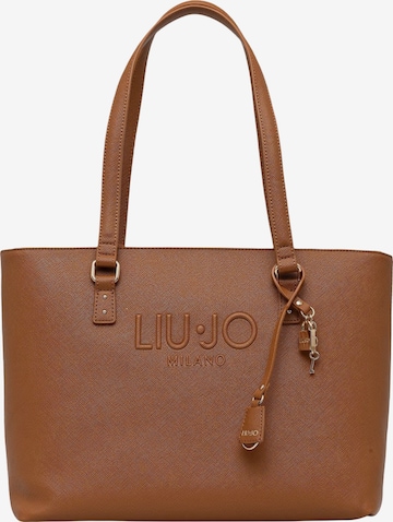 Borsa a spalla 'ECS L TOTE AA6321 ES029' di Liu Jo in beige: frontale