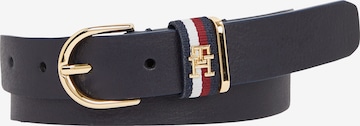 TOMMY HILFIGER Belt 'Timeless' in Blue: front