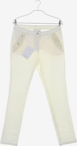 ALBA MODA Pants in M in White: front