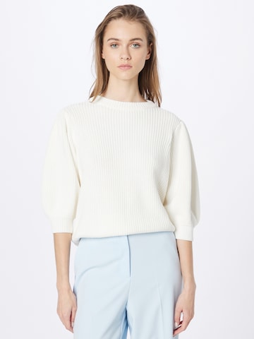 minimum - Pullover 'DAIMA' em branco: frente