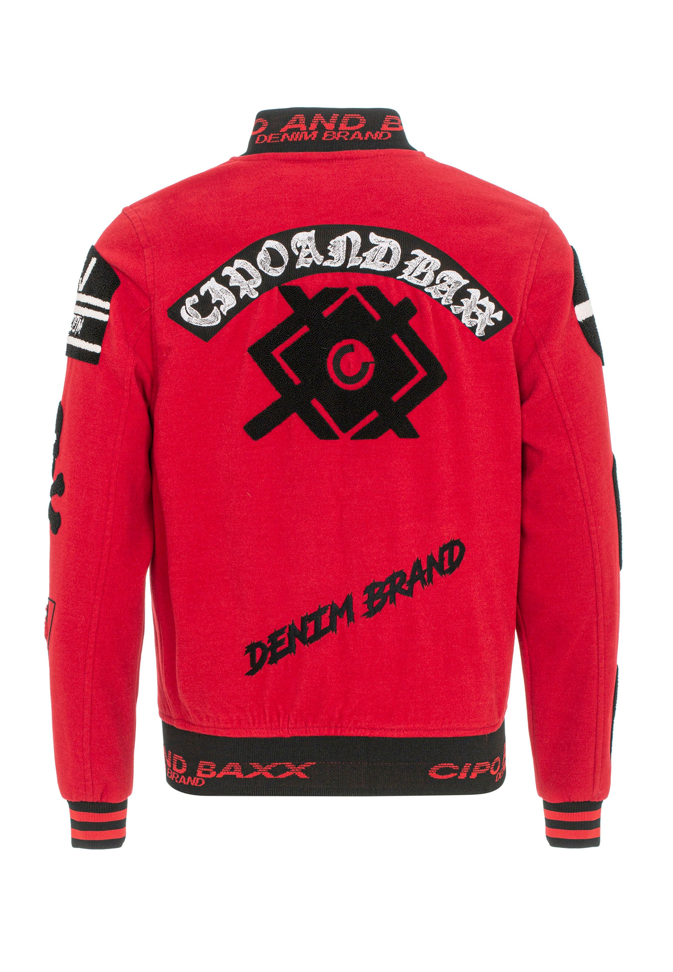 Veste mi-saison CIPO & BAXX en rouge