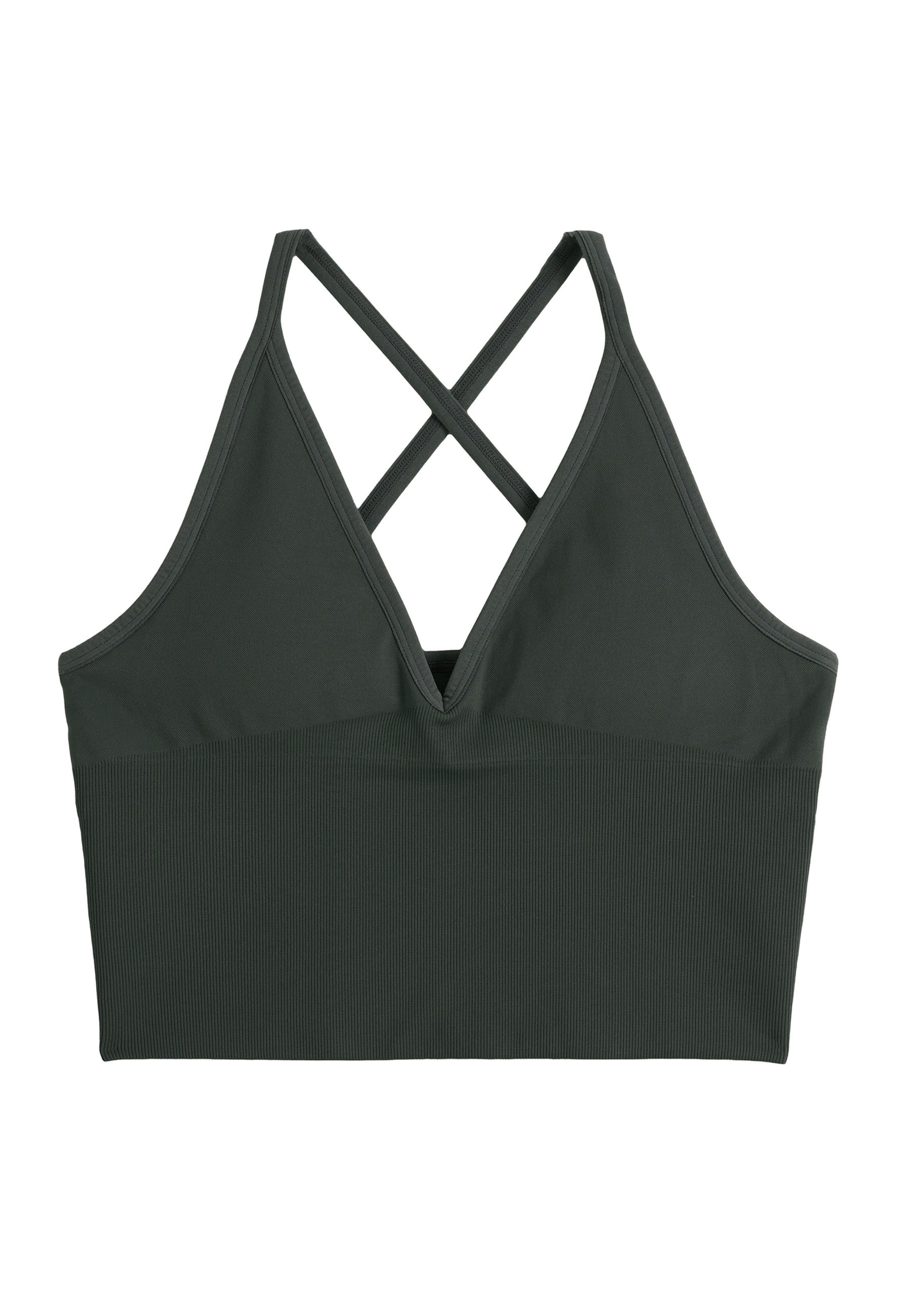 Aim'n Sportovní podprsenka – šedá: přední strana