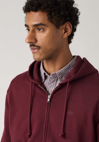 LEVI'S ® Sweatjacke 'The Original HM' in Rot
