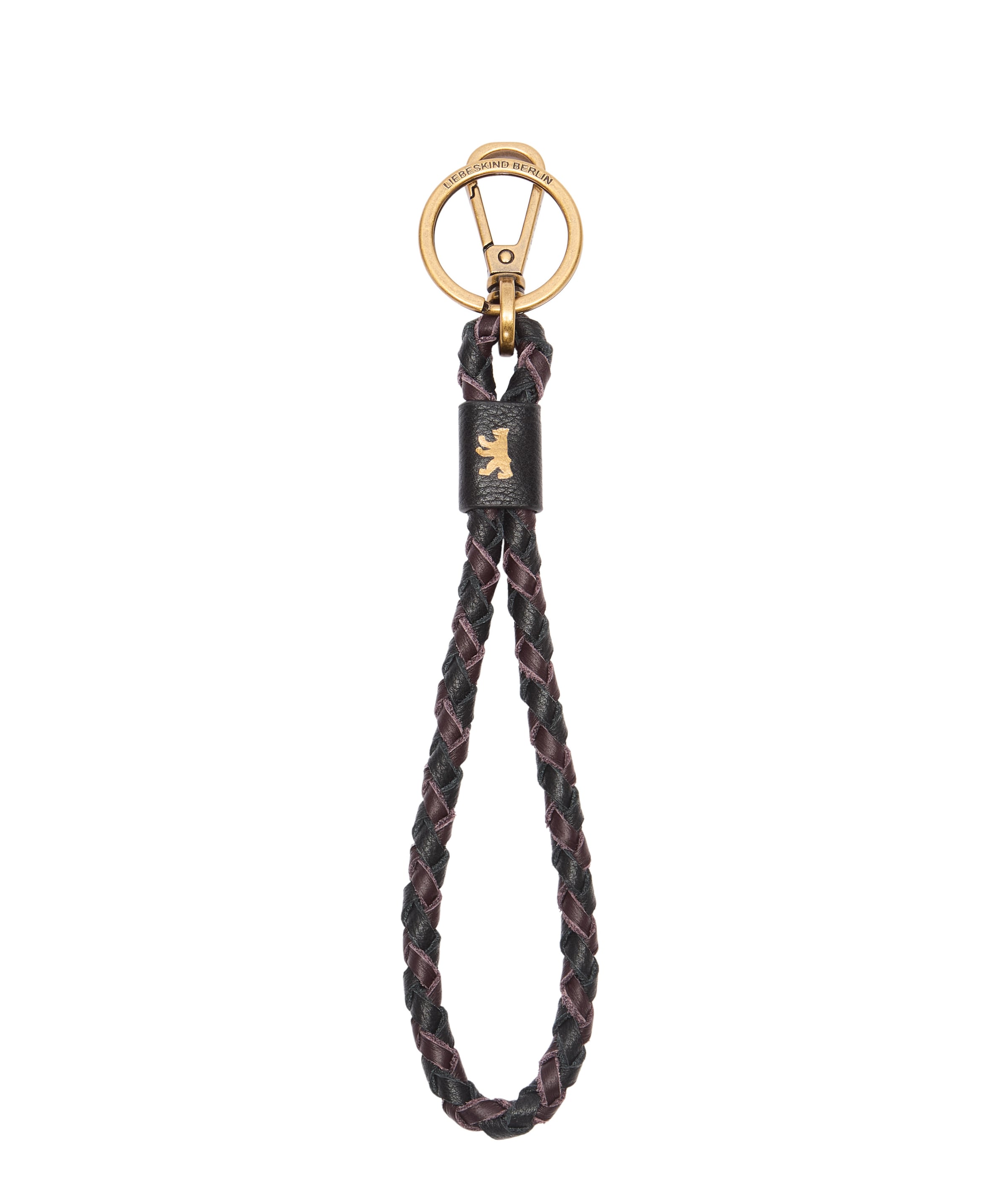 Liebeskind Berlin Key Ring 'Lola' in Black: front