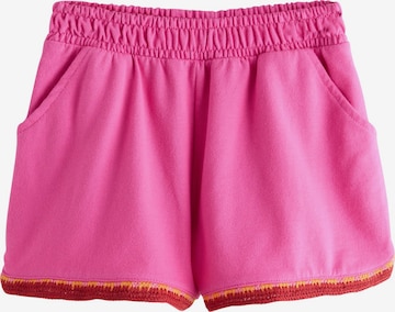 Next Regular Housut värissä vaaleanpunainen: etupuoli