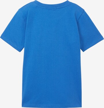 TOM TAILOR T-Shirt in Blau