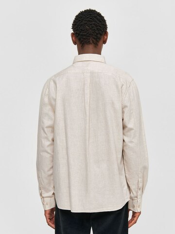Regular fit Camicia di KnowledgeCotton Apparel in grigio