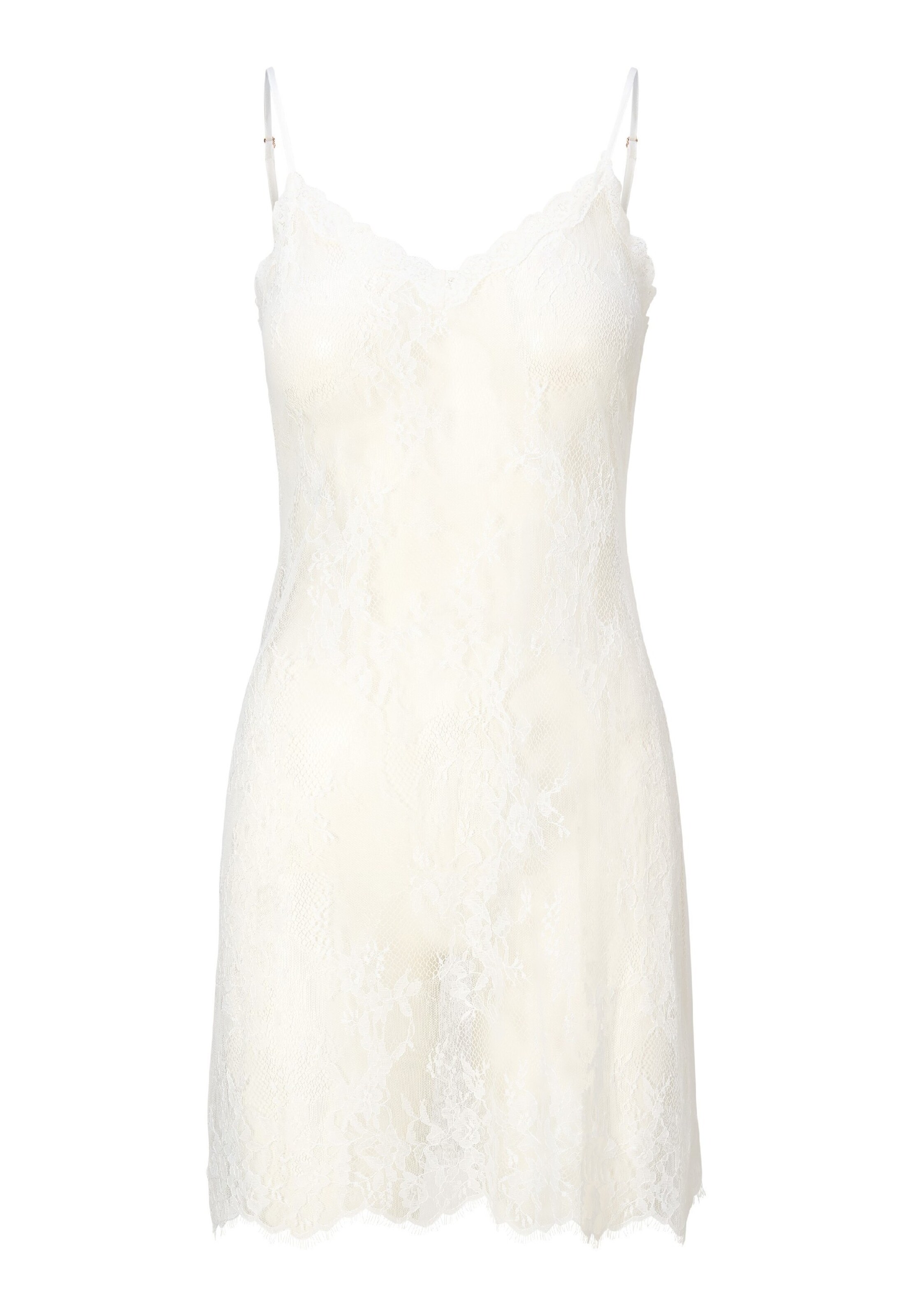 Déshabillé LingaDore en blanc : devant