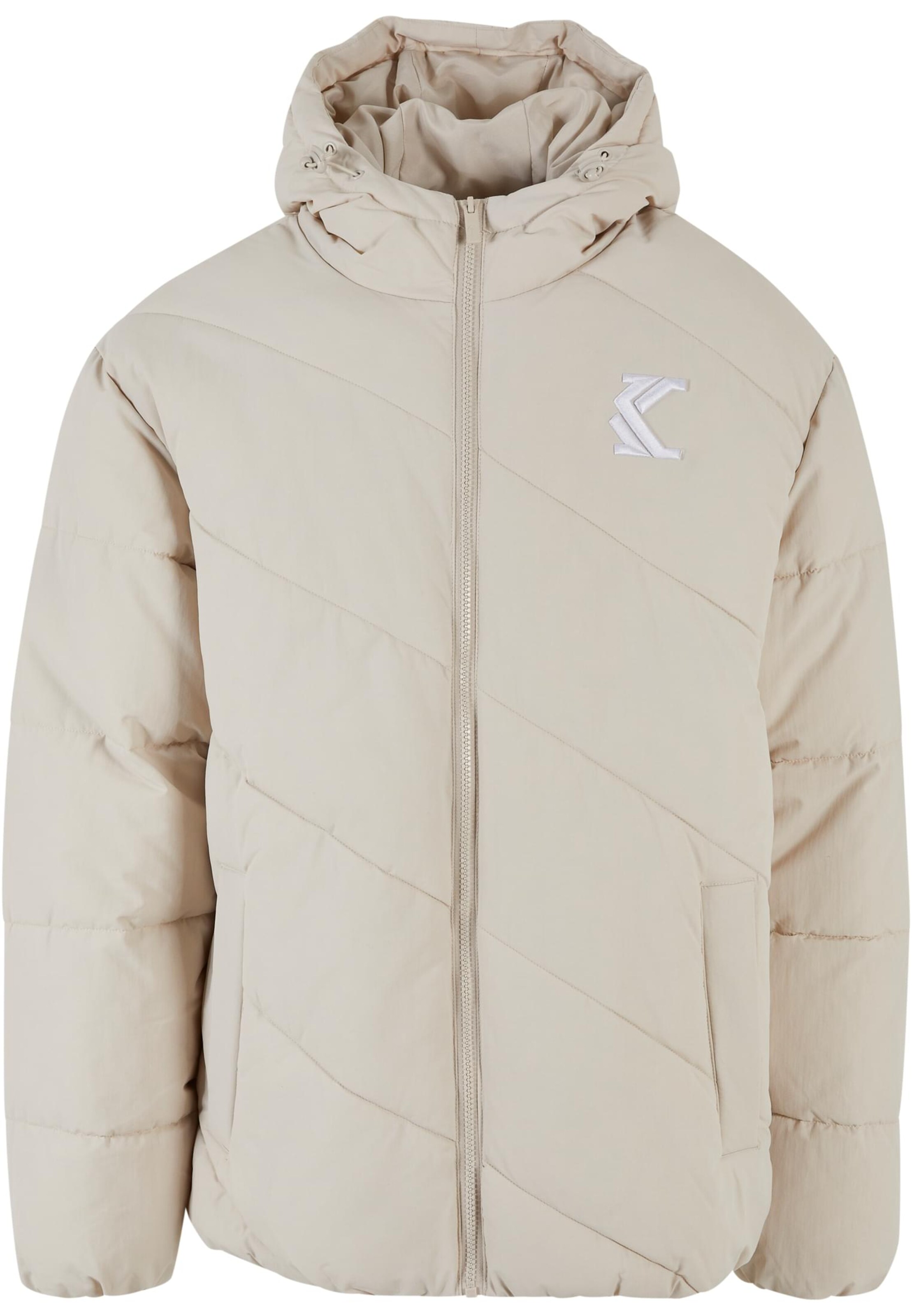 Karl Kani Winterjacke in Beige: Vorderseite