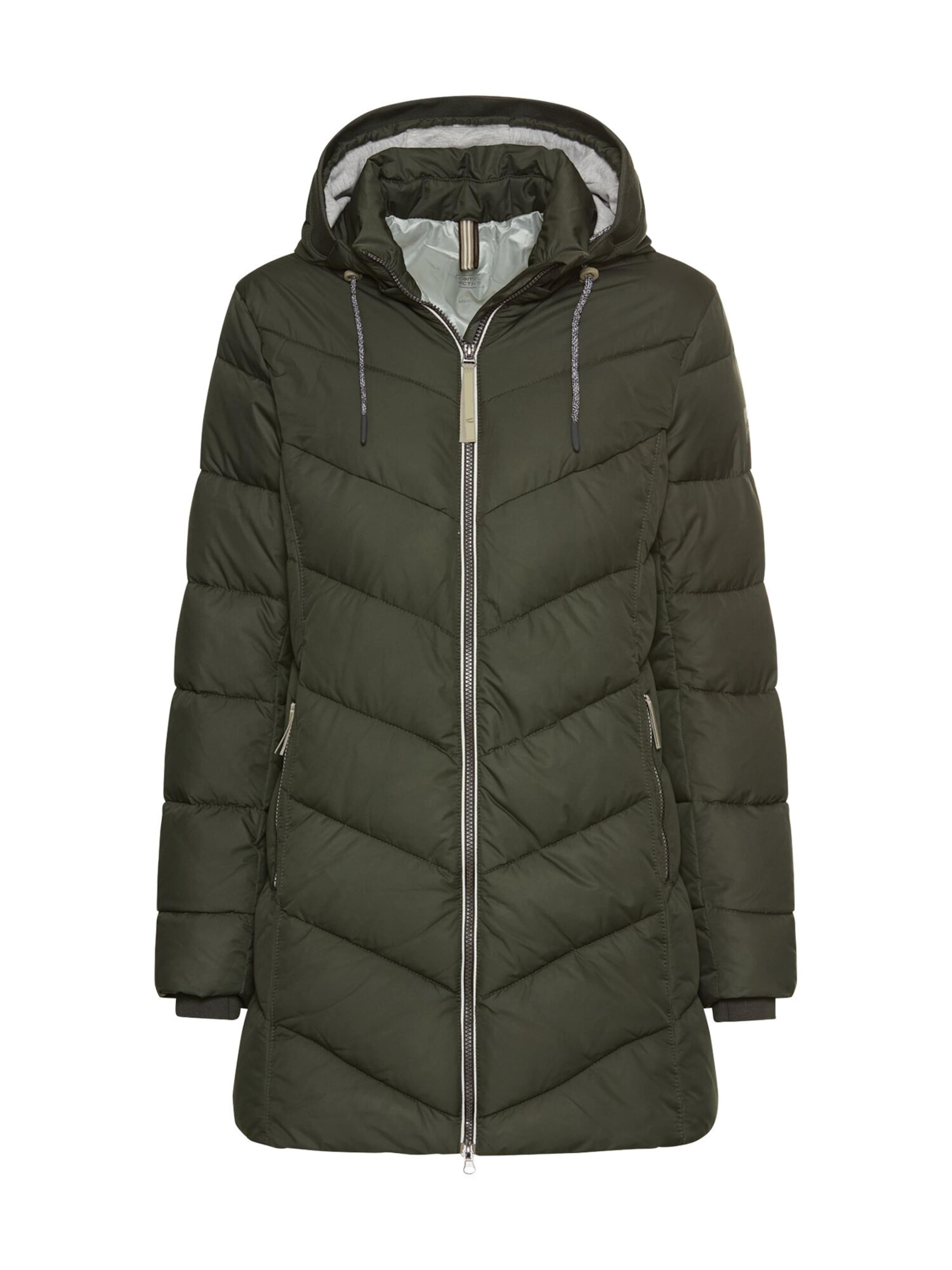 CAMEL ACTIVE Winter Jacket in Green: front