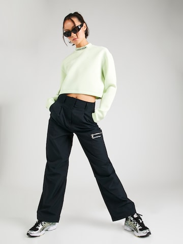 Pull-over de sport Calvin Klein Sport en vert