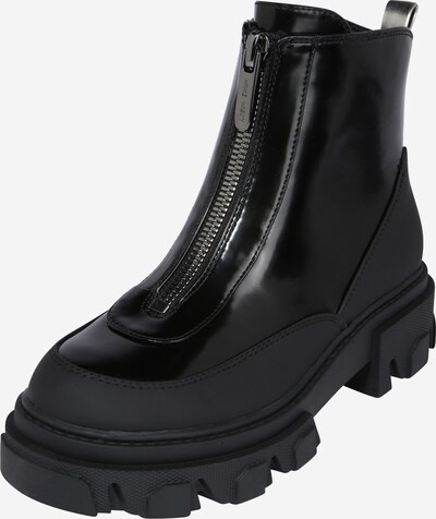 Nine West Bottines en noir / argent, Vue avec produit