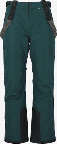 Whistler Workout Pants 'Drizzle' in Blue: front