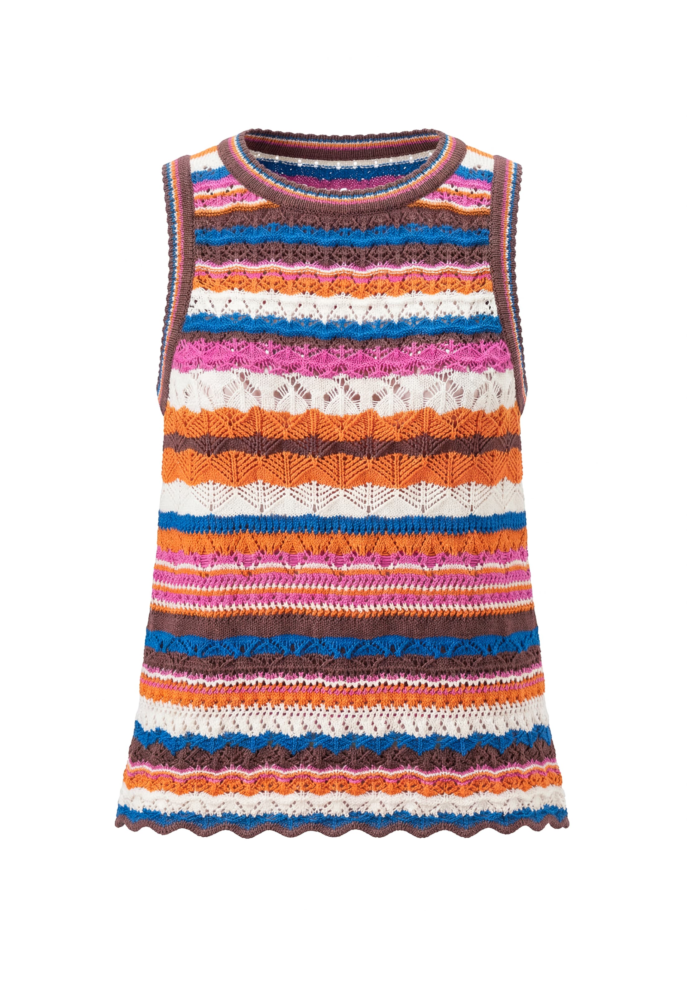 usha BLACK LABEL - Chaleco de punto en Mezcla de colores: frente