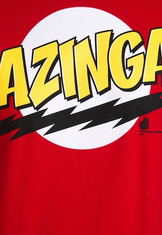 LOGOSHIRT Shirt 'Bazinga' in Mixed colors