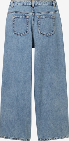 TOM TAILOR Wide leg Jeans in Blauw