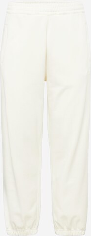 Carhartt WIP Tapered Trousers 'Duster' in White: front