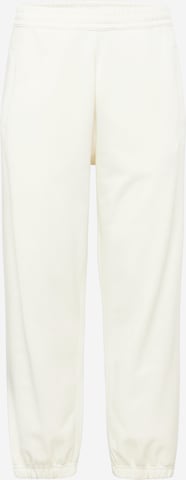 Effilé Pantalon 'Duster' Carhartt WIP en blanc : devant