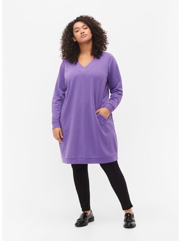 Robe 'Kathleen' Zizzi en violet