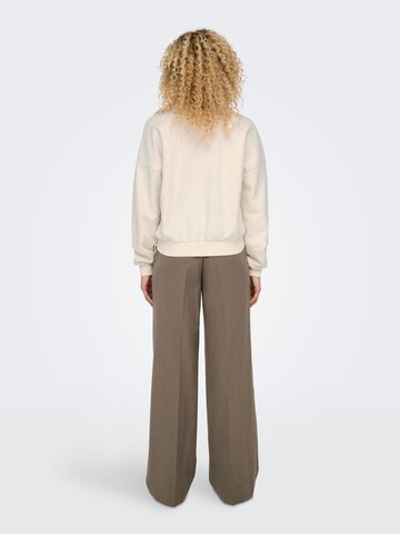 ONLY Sweatshirt in Beige