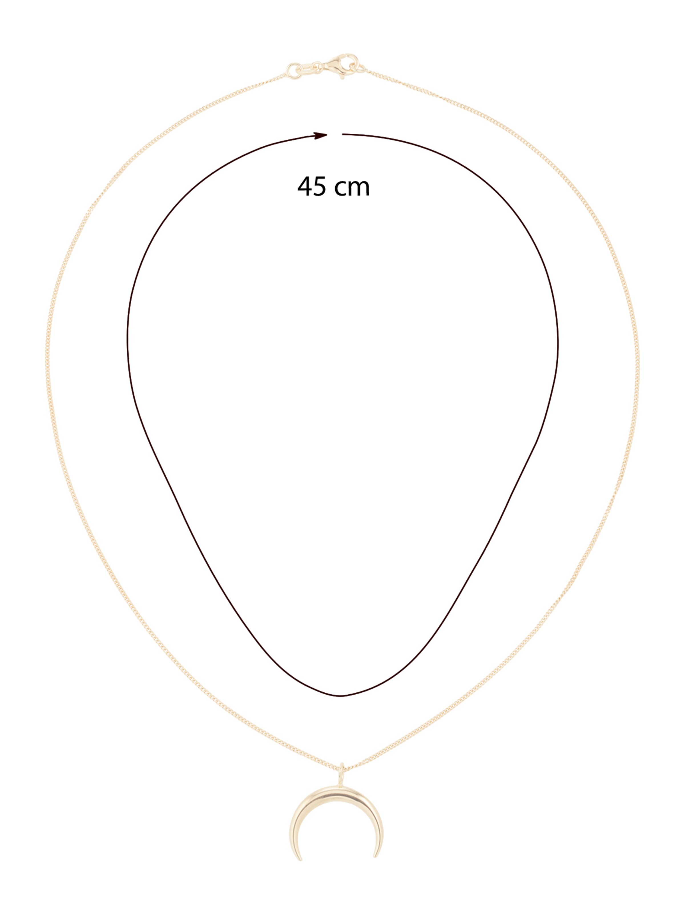 ELLI Αλυσίδα 'Halbmond' σε χρυσό