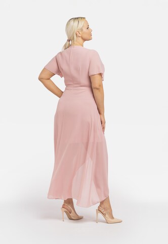 Robe de soirée 'MONIKA' Karko en rose