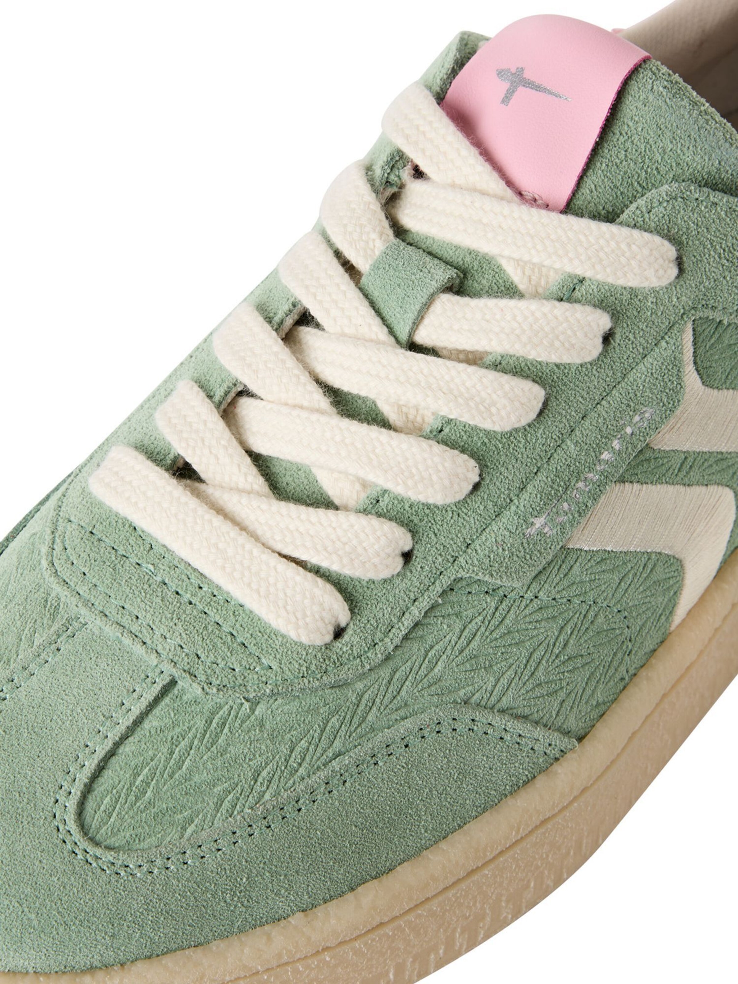 Baskets basses Tamaris en vert