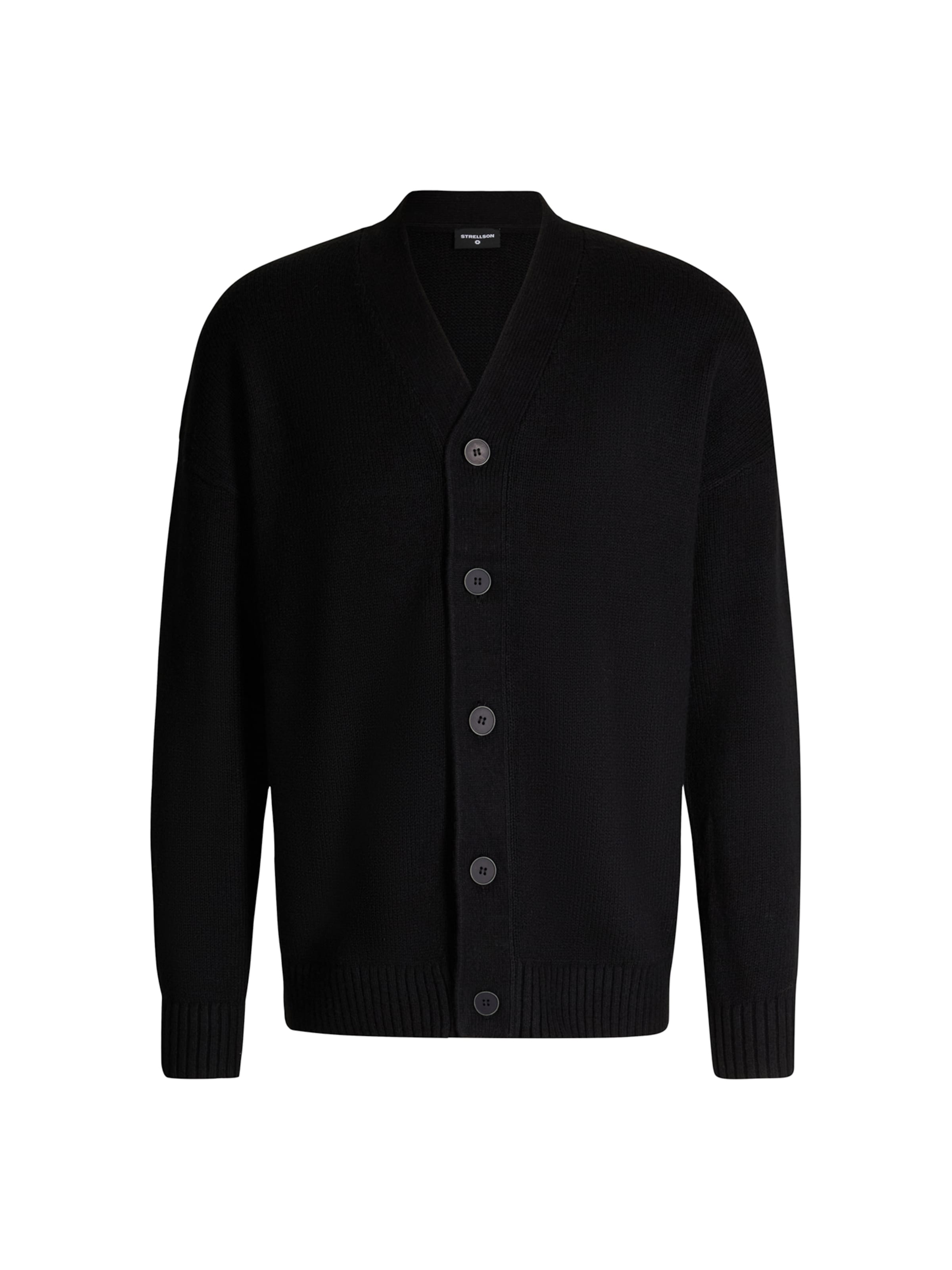 Vestes en maille 'Tito' STRELLSON en noir : devant