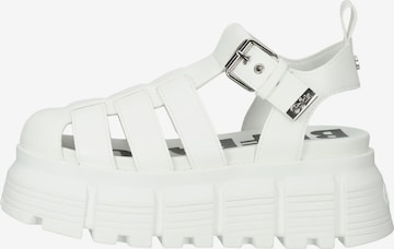 BUFFALO Sandals 'Ava Fisher' in White